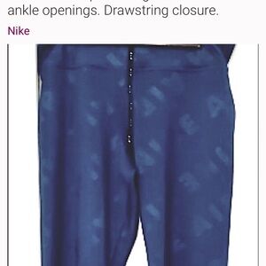Nike Women's Blue leggings/Pants